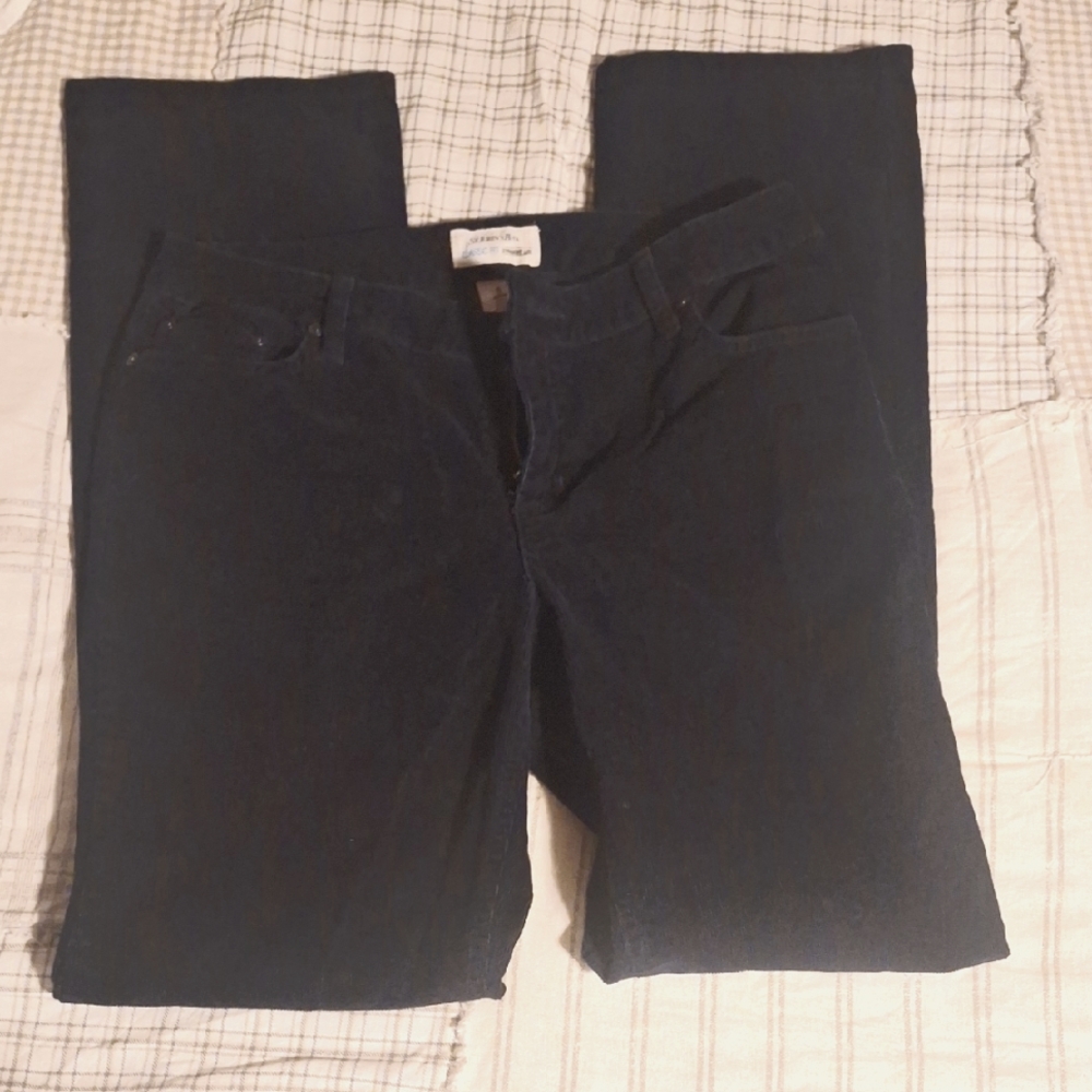Dark Blue Corduroy Pants